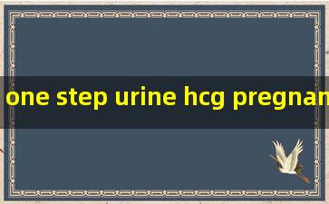 one step urine hcg pregnancy test supplier
